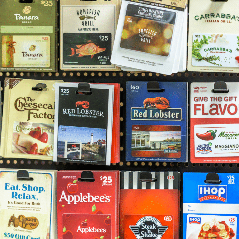Multiple Gift Cards